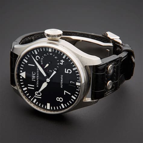 iwc watch second hand|pre owned iwc big pilot.